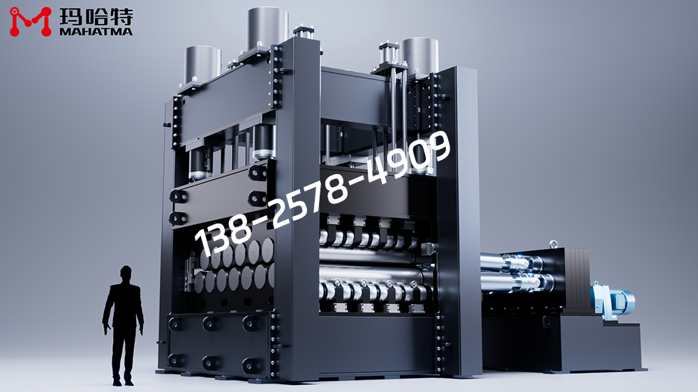 10-100mm厚6米寬超大型MHTY400-4000-9高精密矯平機(jī)